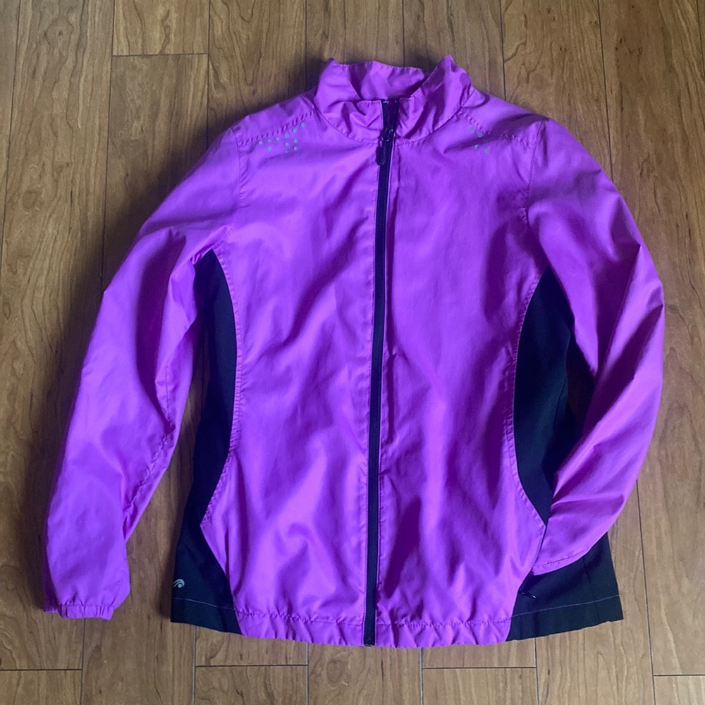 Magenta windbreaker